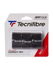 PACK 3 OVERGRIP TECNIFIBRE CONTACT PRO NEGRO