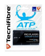 PACK 3 OVERGRIP TECNIFIBRE PLAYERS PRO NEGRO