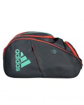 PALETERO ADIDAS MULTIGAME  GRIS ROJO