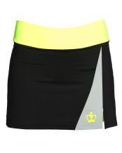 FALDA BLACK CROWN GALICIA NEGRO AMARILLO MUJER