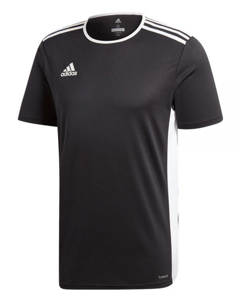 camisa adidas blanca con negro