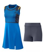 VESTIDO ADIDAS PREMIUM PRIMEKNIT AZUL MUJER