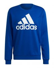 SUDADERA ADIDAS ESSENTIALS BIG LOGO AZUL BLANCO