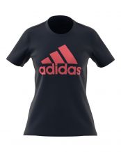 CAMISETA ADIDAS AZUL ROJO MUJER