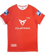 CAMISETA NOX AGUSTIN TAPIA SPONSORS AT10 ROJA