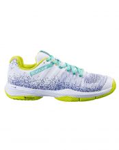 BABOLAT SENSA OMNI CLAY BLANC BLEU FEMME 31S227571066