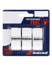 OVERGRIP BABOLAT PRO RESPONSE X 3 BLANCO