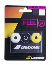 GRIP BABOLAT SYNTEC PRO X1 VS ORIGINAL X3 BLANCO NEGRO AMARILLO