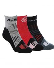 CALCETIN 3 PARES BULLPADEL WORLD PADEL TOUR BPWPT2201 VARIOS