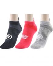 3 PARES CALCETINES BULLPADEL WORLD PADEL TOUR BPWPT2209 MULTICOLOR