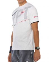 T SHIRT BULLPADEL WPT RITER BIANCO