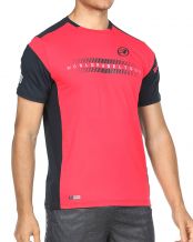 CAMISETA BULLPADEL WPT RIDE CARMESI FLUOR