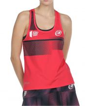 CAMISETA BULLPADEL WPT RUFRAN ROJO MUJER