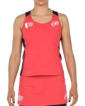 CAMISETA BULLPADEL WPT RAVOLTA CARMESI FLUOR MUJER