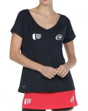 CAMISETA BULLPADEL WPT RAPOLAN AZUL MARINO MUJER