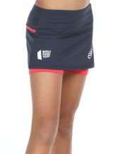 FALDA BULLPADEL WORLD PADEL TOUR RESOBA AZUL MARINO MUJER