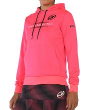 SUDADERA BULLPADEL WPT RENIEBA CARMESI MUJER