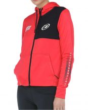 SUDADERA BULLPADEL WORLD PADEL TOUR RODIGAL CARMESI MUJER