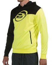 SUDADERA BULLPADEL KARAKAL AMARILLO NEGRO