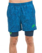 PANTALON CORTO BULLPADEL MODER AZUL