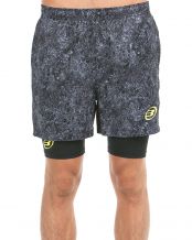 PANTALON CORTO BULLPADEL MODER NEGRO