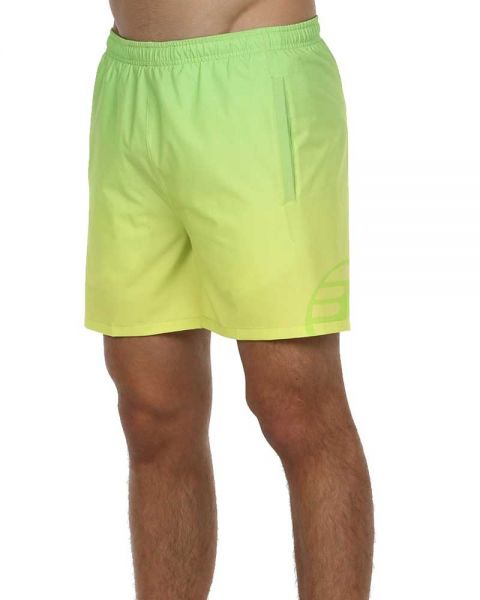 ROPA DE PADEL HOMBRE Pantalon Corto Bullpadel Morin Amarillo Fluor