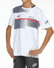 CAMISETA BULLPADEL WPT REDULLU BLANCO JUNIOR