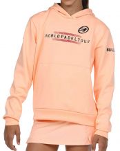 SUDADERA BULLPADEL RENIEBA SALMON NIA