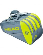 PALETERO HEAD CORE PADEL COMBI GRIS AMARILLO FLUOR