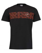 CAMISETA HEAD PADEL SPW NEGRO