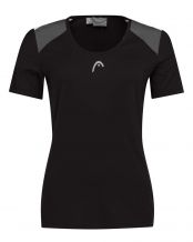 CAMISETA HEAD CLUB 22 TECH NEGRO MUJER