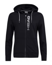 SUDADERA HEAD CLUB GRETA FZ NEGRO MUJER