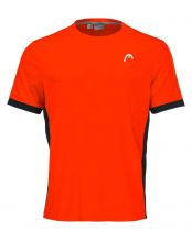 CAMISETA HEAD SLICE NARANJA NEGRO