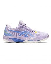 ASICS SOLUTION SPEED FF 2 CLAY LILA AZUL MUJER 1042A134 500