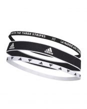 PACK 3 CINTAS ADIDAS NEGRO BLANCO