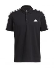 POLO ADIDAS ESSENTIALS 3 STRIPES NEGRO