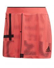 FALDA ADIDAS CLUB GRAPHIC ROJO NEGRO