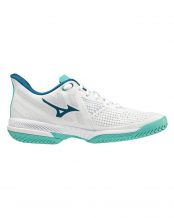 MIZUNO WAVE EXCEED TOUR 5 ALL COURT  BLANCO TURQUESA MUJER 61GA2271 23