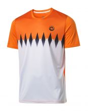 CAMISETA JHAYBER DIAMONT NARANJA GRIS