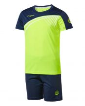 ENSEMBLE JHAYBER STRIPE LIME ENFANT