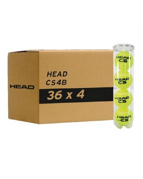 PELOTAS Cajon De 36 Botes De 4 Bolas Head Cs