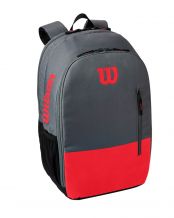 MOCHILA WILSON TEAM GRIS ROJO