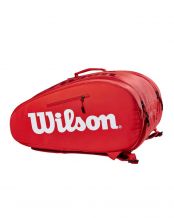 PALETERO WILSON PADEL SUPER TOUR ROJO 2022