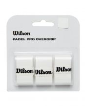 PACK 3 WILSON PRO OVERGRIP PADEL BLANCO