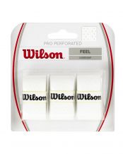 WILSON PRO OVERGRIP PERFORATED BLANCO