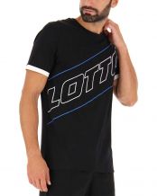 CAMISETA LOTTO LOGO VII NEGRO