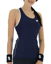 CAMISETA LOTTO SQUADRA AZUL NAVY MUJER