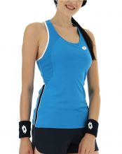 CAMISETA LOTTO SQUADRA II AZUL MUJER