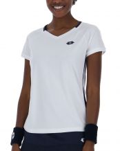 T SHIRT LOTTO SQUADRA II BIANCO DONNA