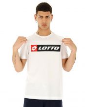 CAMISETA LOTTO LOGO BLANCO